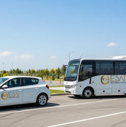 D1 minibüs eğitimi ve araçlar